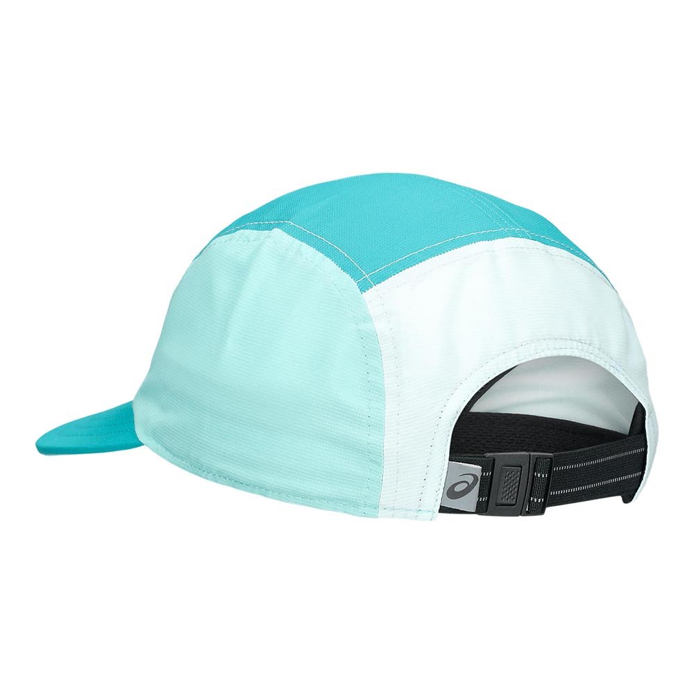 Czapka Asics 5 Panel Cap U Niebiesko-Biała