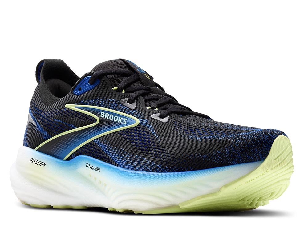 Buty  Brooks Glycerin 22 M Czarno-Niebieskie
