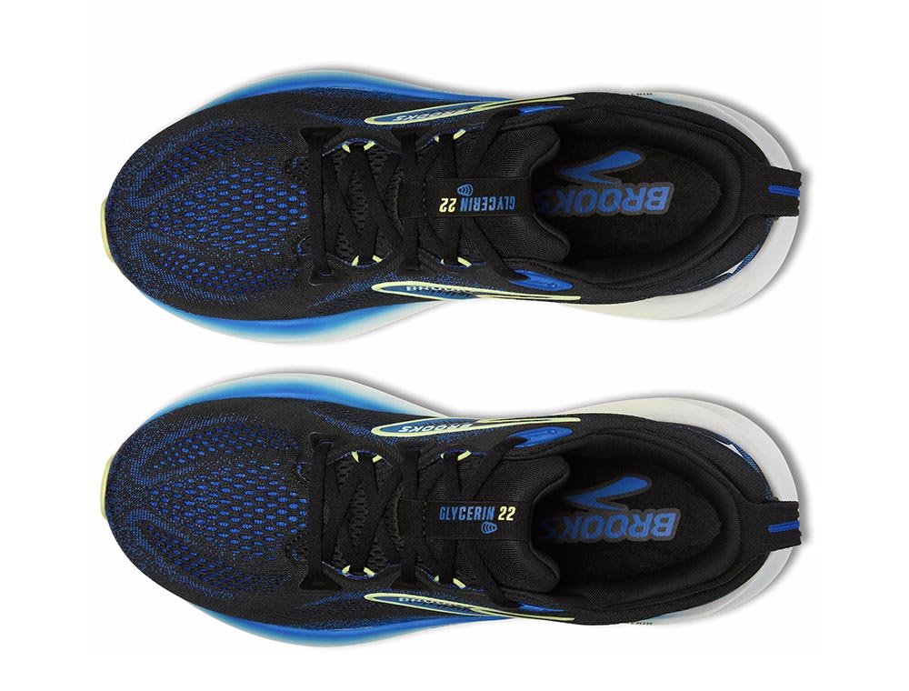 Buty  Brooks Glycerin 22 M Czarno-Niebieskie