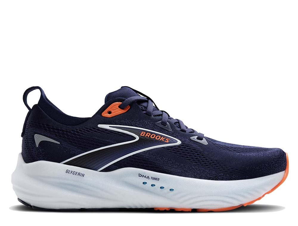 Buty Brooks Glycerin 22 M Granatowo-Pomarańczowe