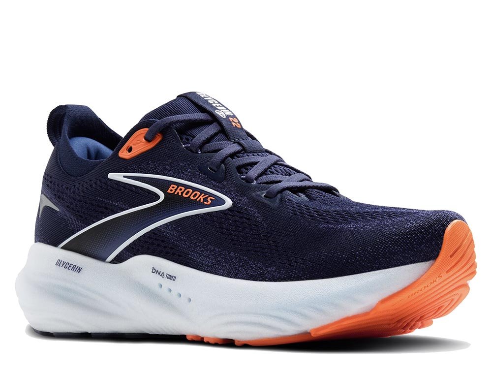 Buty Brooks Glycerin 22 M Granatowo-Pomarańczowe