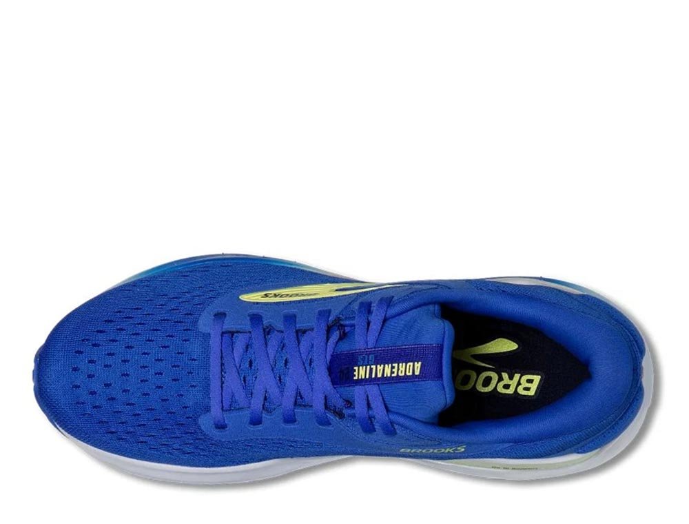 Buty Brooks Adrenaline GTS 24 M Niebiesko-Limonkowe