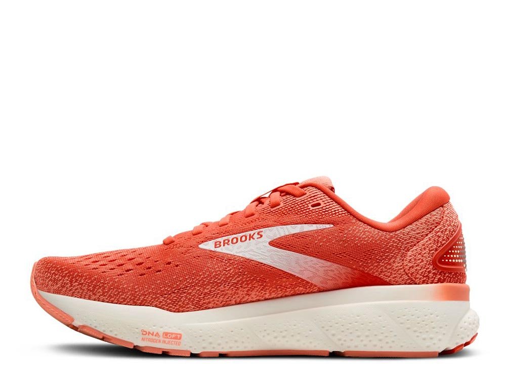 Buty Brooks Ghost 16 W Pomarańczowo-Białe