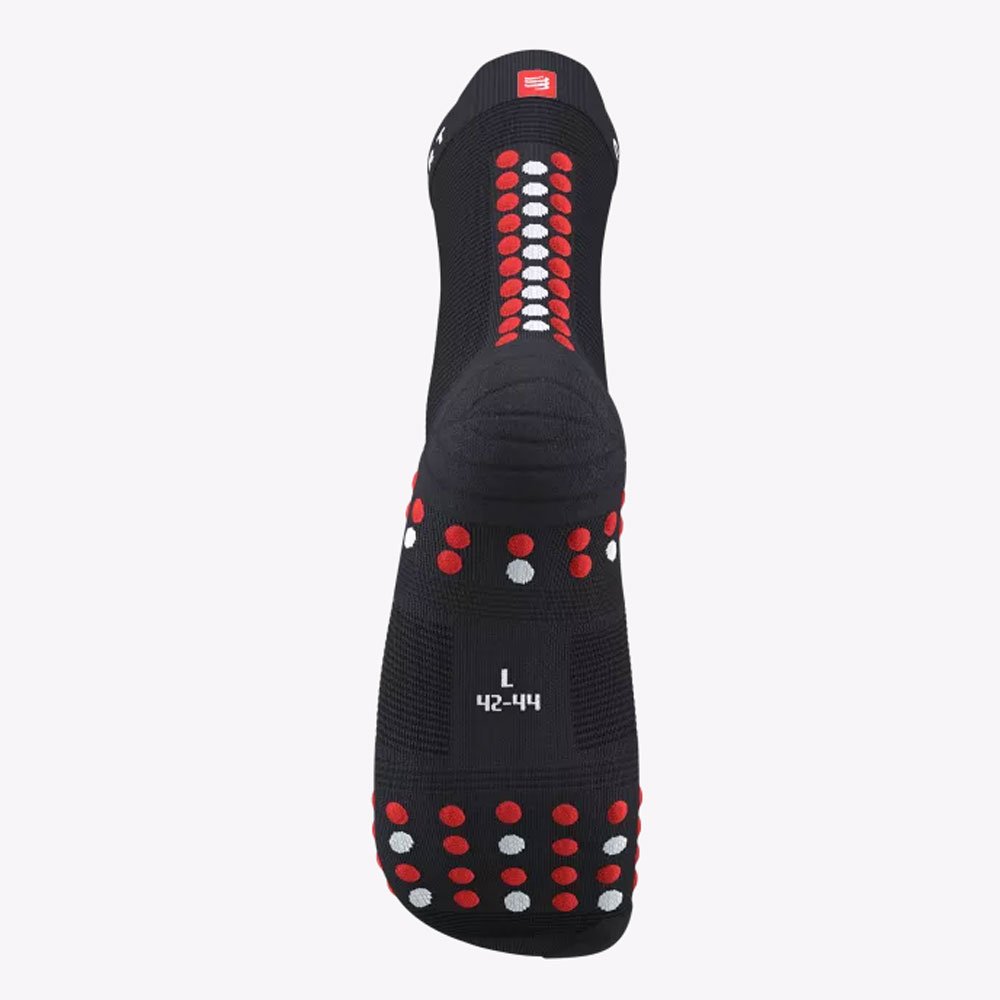 Skarpety Compressport Pro Racing Socks v4.0 U Czarno-Czerwone