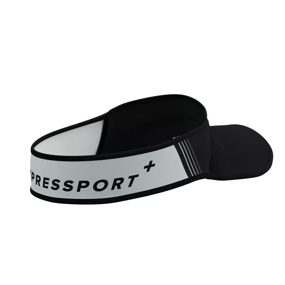 Daszek Compressport Ultralight Visor U Czarno-Biały