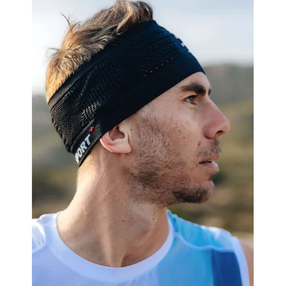 Opaska Compressport Headband On/Off V3.0 U Czarna