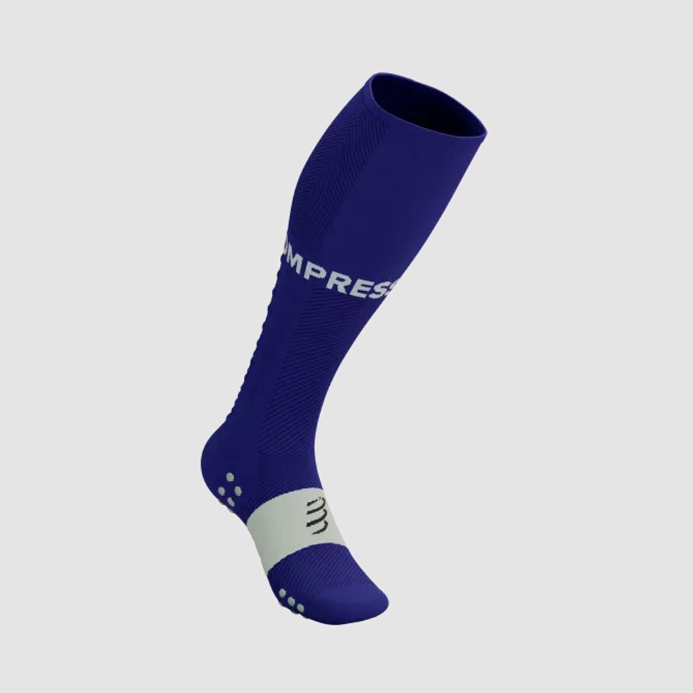 Skarpety kompresyjne Compressport Full Socks Run U Niebieskie