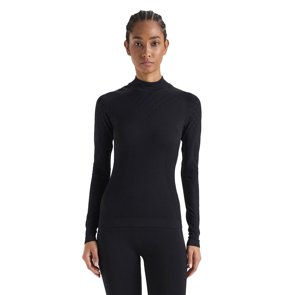 Koszulka Diadora L. Turtle Neck Act W Czarna