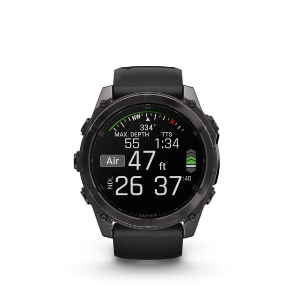 Zegarek Garmin Fenix 8 Amoled Sapphire (51mm) U Czarny