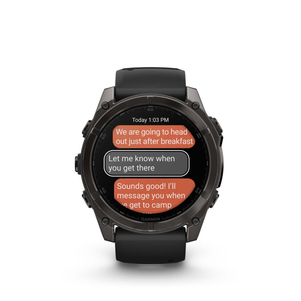 Zegarek Garmin Fenix 8 Amoled Sapphire (51mm) U Czarny
