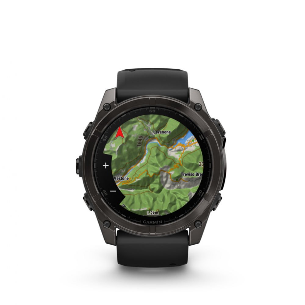 Zegarek Garmin Fenix 8 Amoled Sapphire (51mm) U Czarny