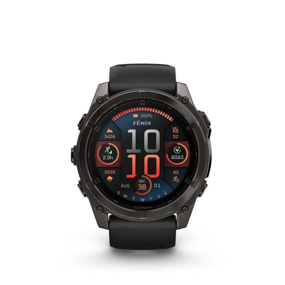 Zegarek Garmin Fenix 8 Amoled Sapphire (51mm) U Czarny