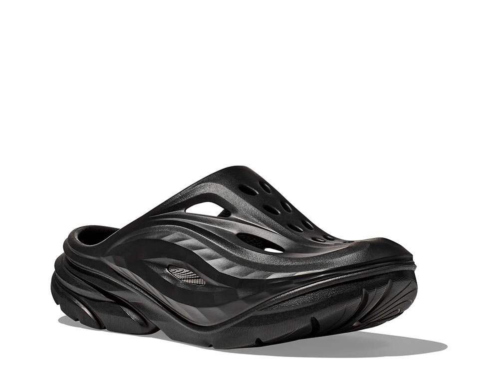 Klapki Hoka Ora Recovery Mule M Czarne