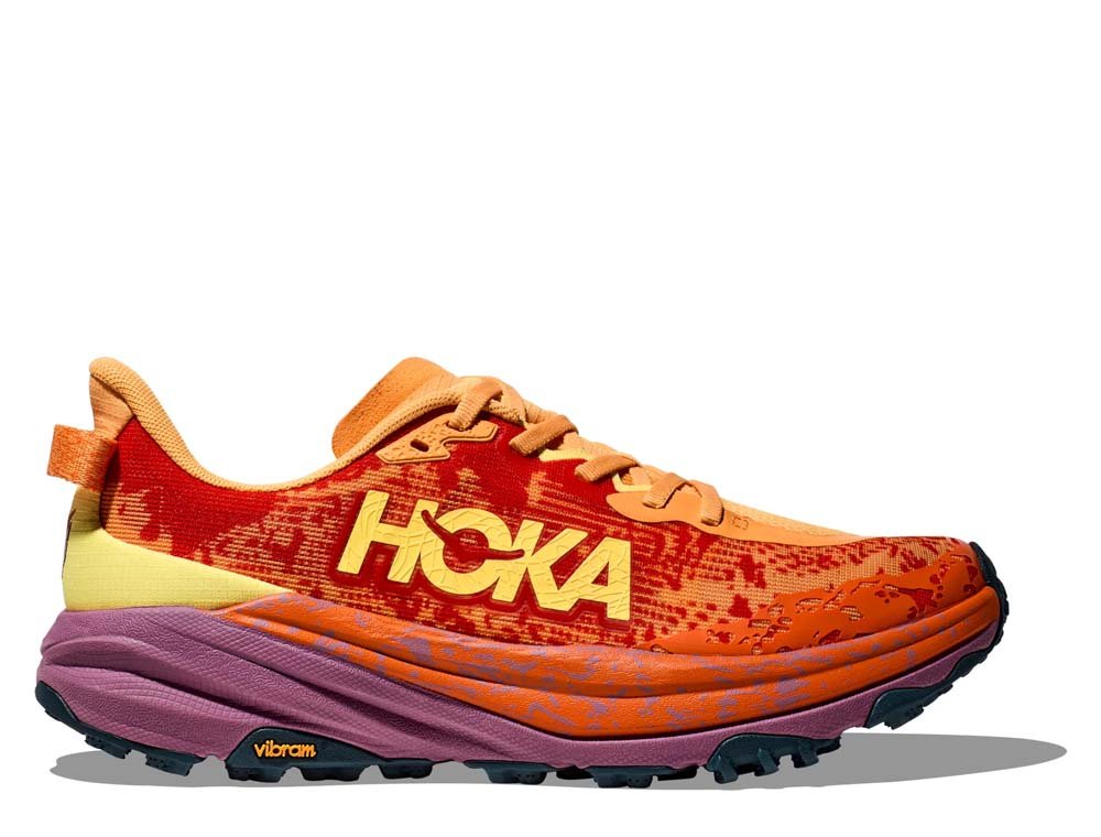 Buty Hoka Speedgoat 6 W Pomarańczowo-Fioletowe