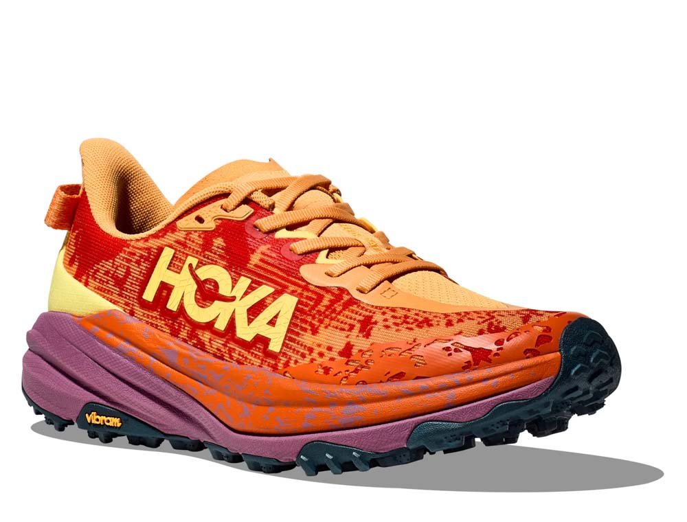Buty Hoka Speedgoat 6 W Pomarańczowo-Fioletowe