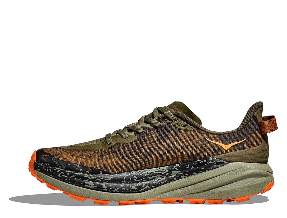 Buty Hoka Speedgoat 6 M Brązowo-Pomarańczowe