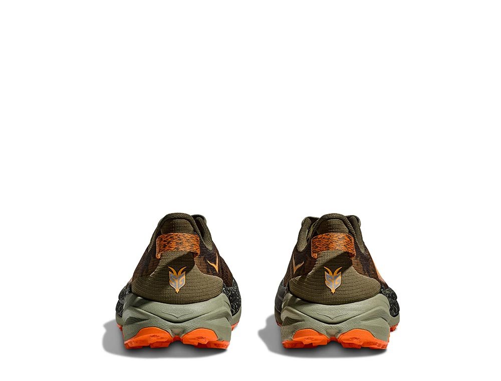 Buty Hoka Speedgoat 6 M Brązowo-Pomarańczowe