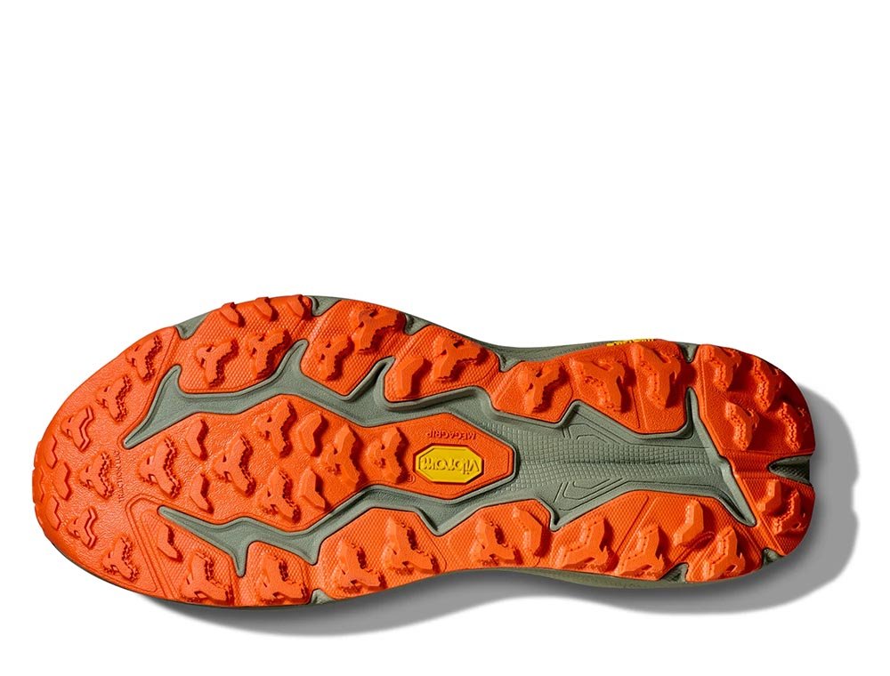 Buty Hoka Speedgoat 6 M Brązowo-Pomarańczowe