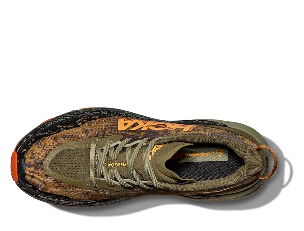 Buty Hoka Speedgoat 6 M Brązowo-Pomarańczowe