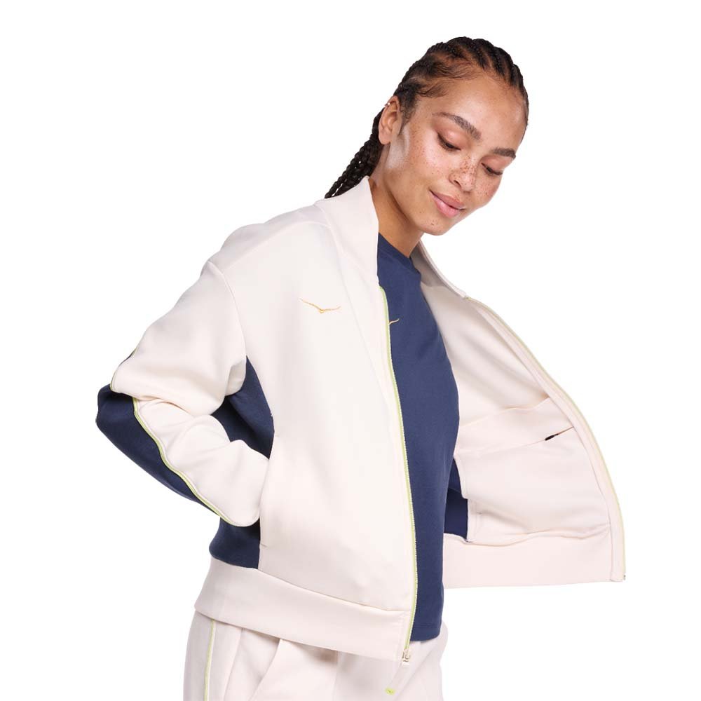 Kurtka Hoka Kaitoro Knit Jacket W Biało-Niebieska