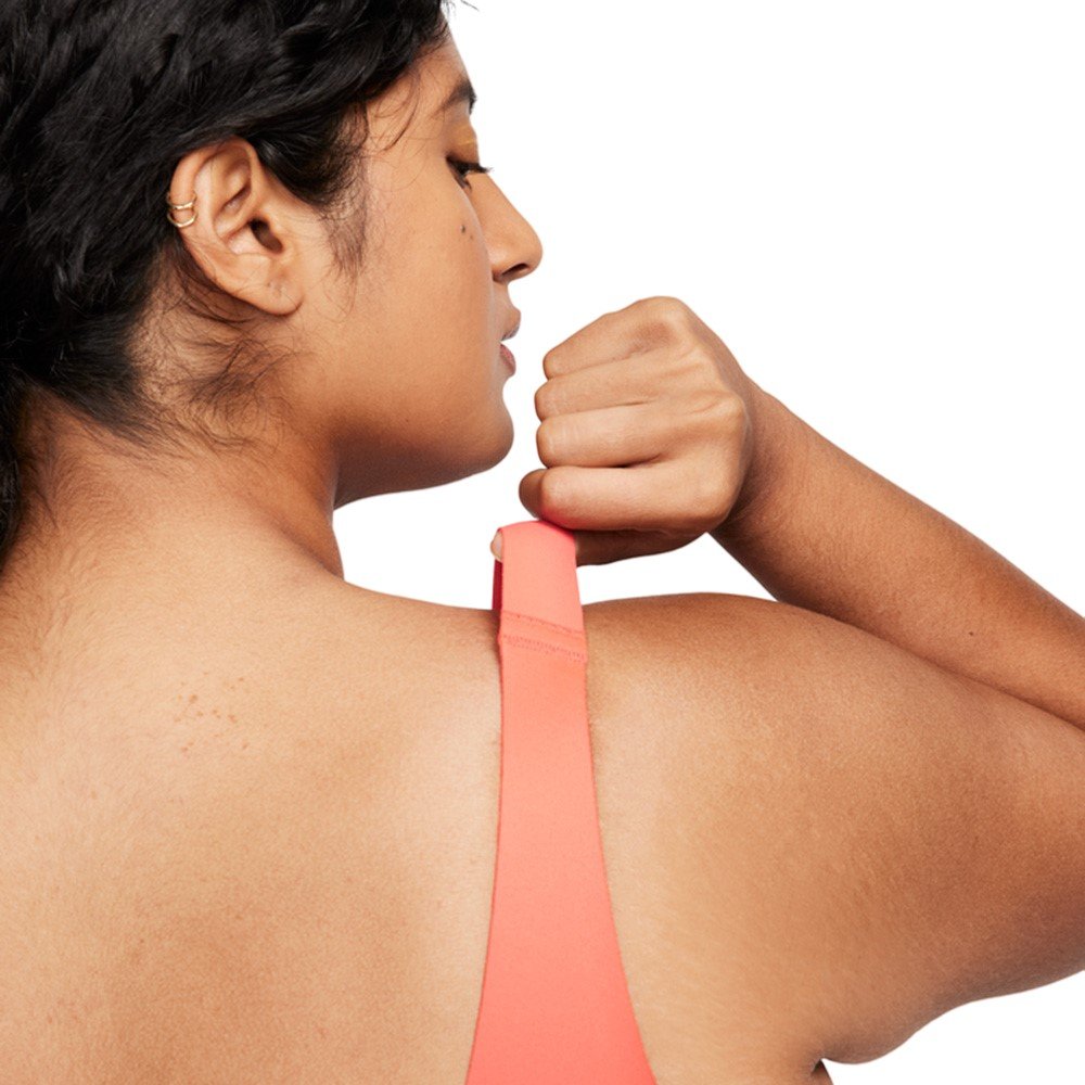 Stanik Nike Alpha W Pomarańczowy