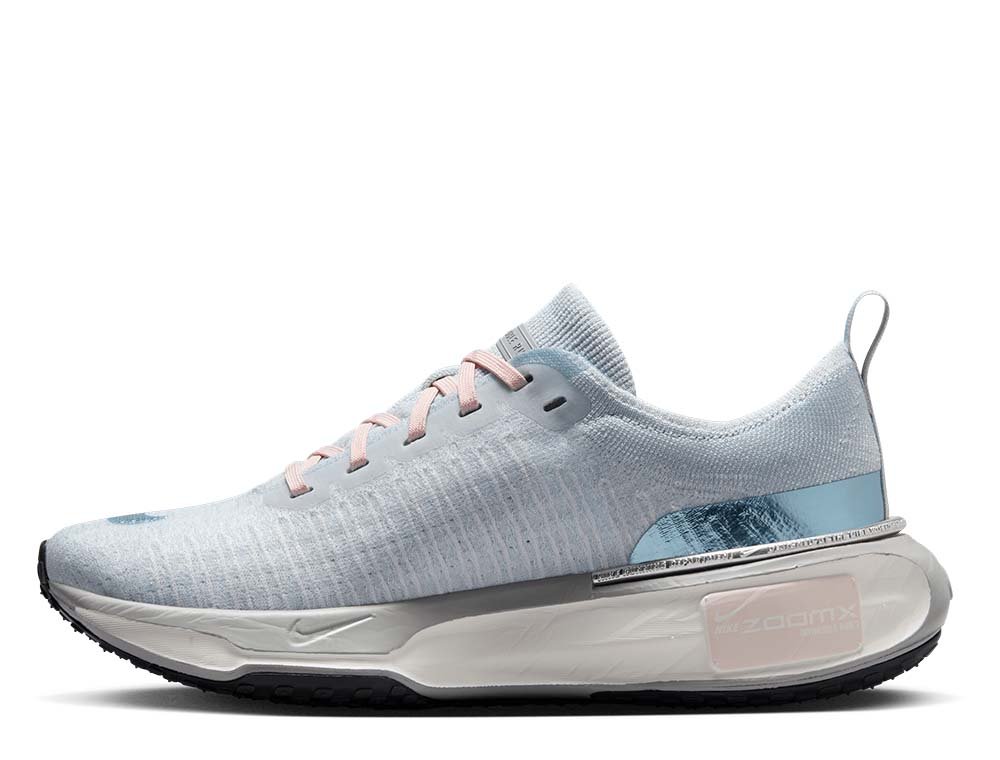 Buty Nike ZoomX Invincible Run Flyknit 3 W Błękitno-Białe