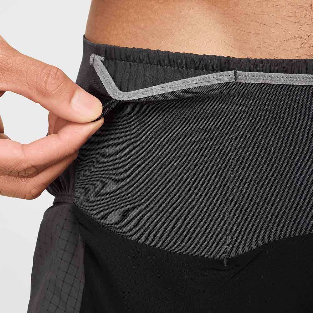 Spodenki Nike Trail Second Sunrise M Czarne