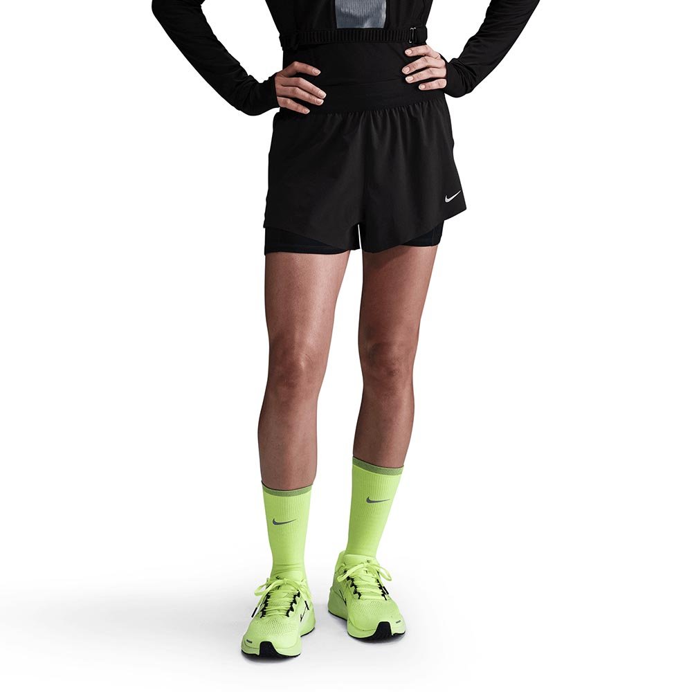 Spodenki Nike Swift 2 in 1 W Czarne