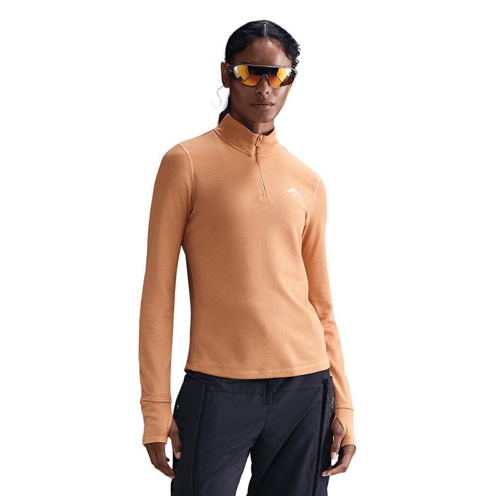 Bluza Nike Trail Dri-FIT Midlayer W Pomarańczowa