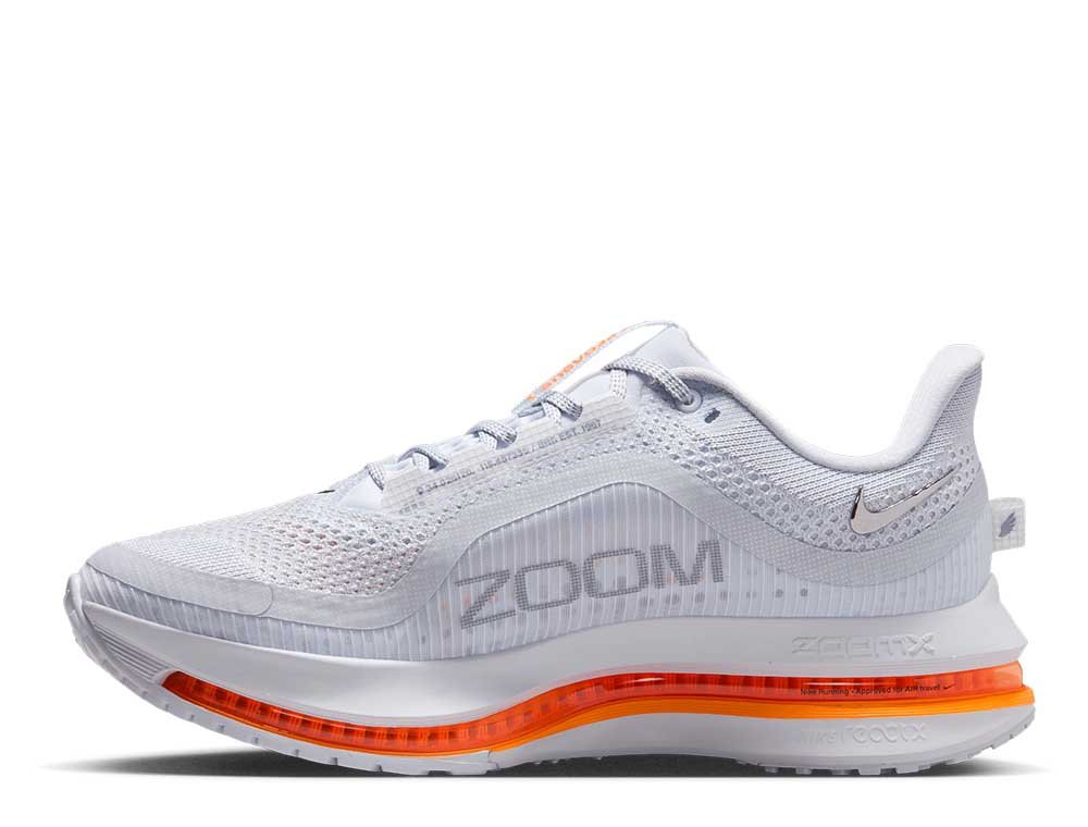 Buty Nike Pegasus Premium W Biało-Pomarańczowe