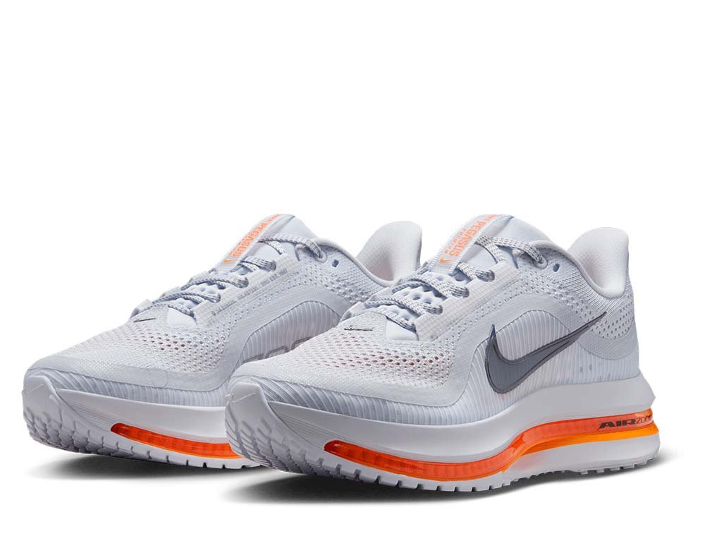 Buty Nike Pegasus Premium W Biało-Pomarańczowe