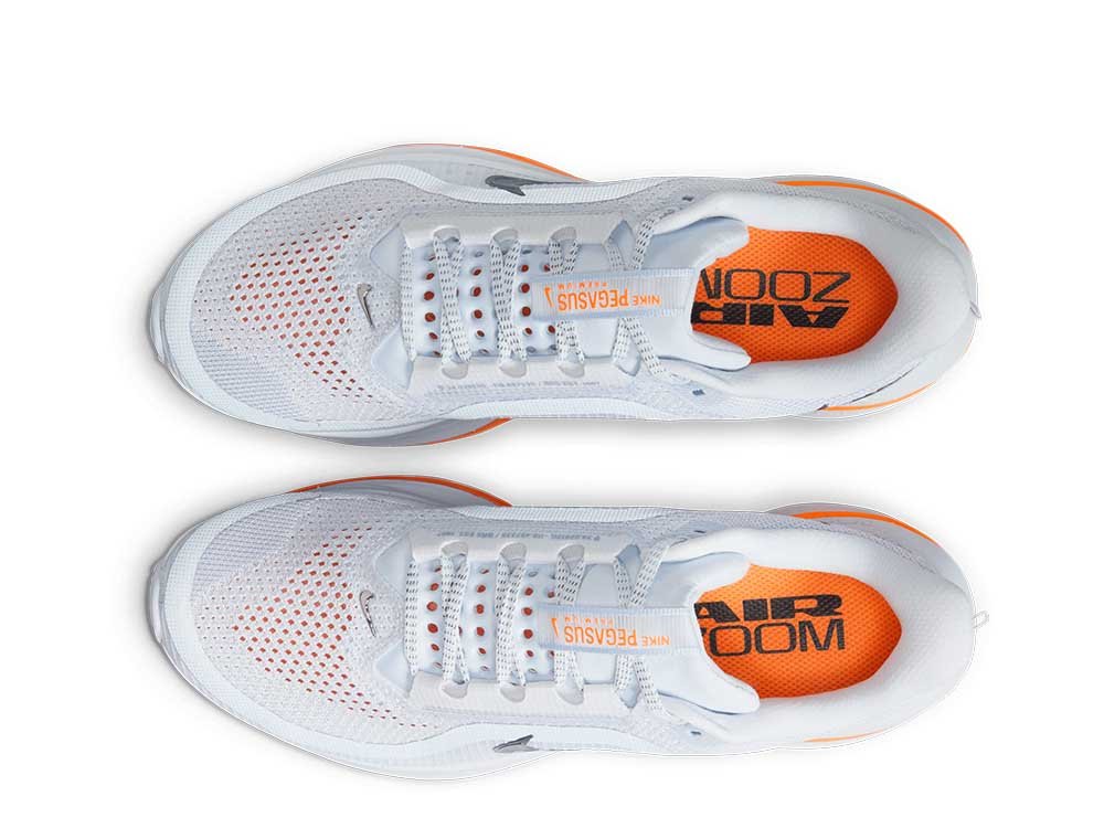 Buty Nike Pegasus Premium W Biało-Pomarańczowe
