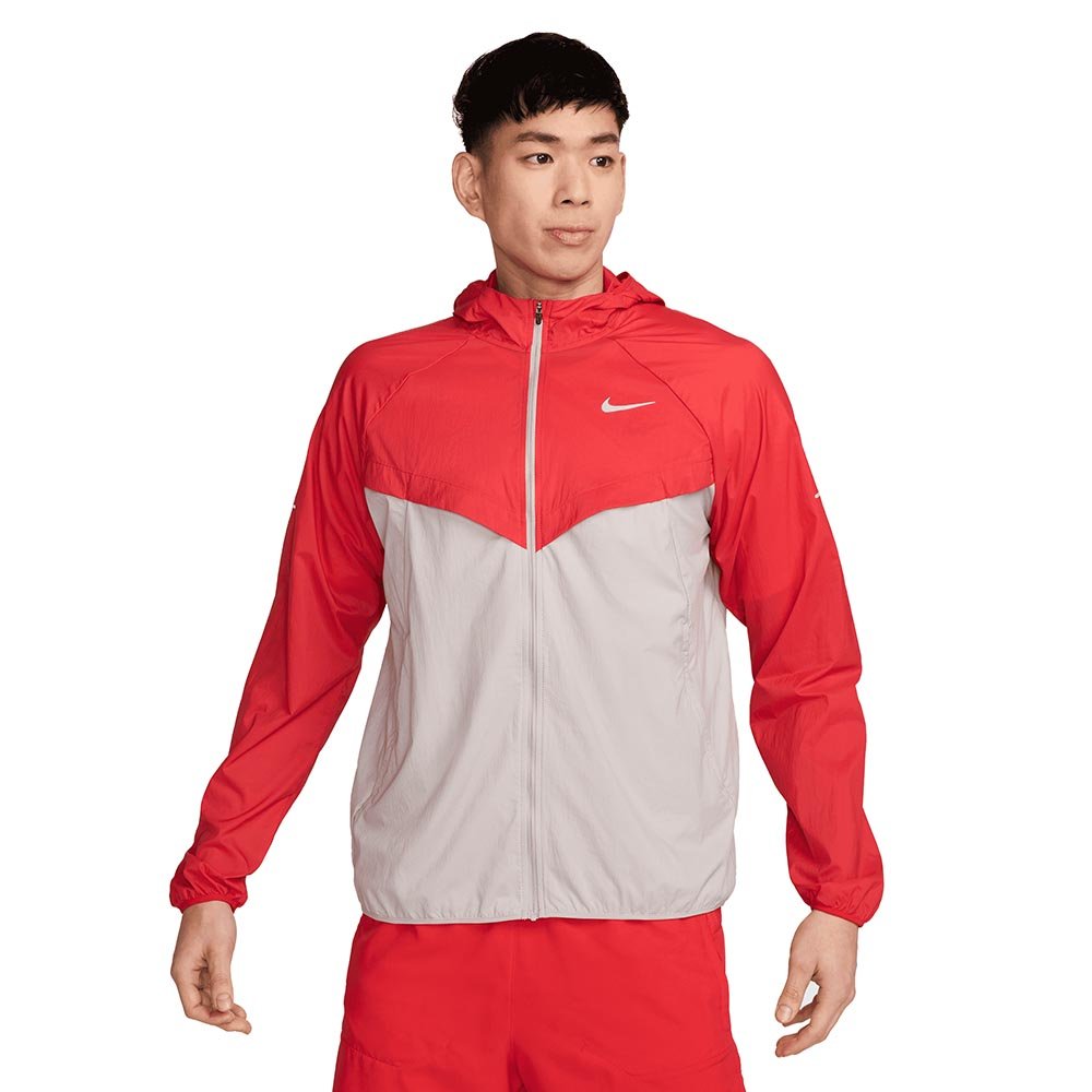 Kurtka Nike Stride Jacket M Czerwono-Biała