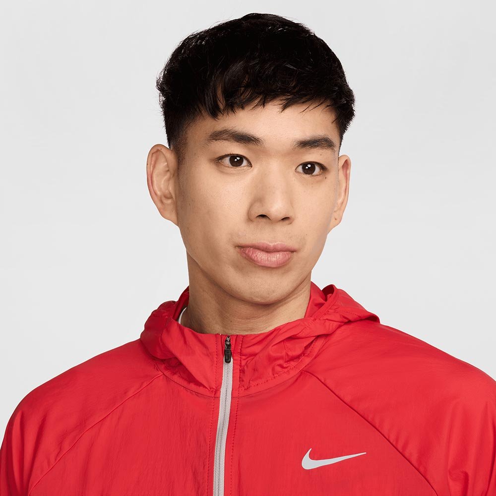 Kurtka Nike Stride Jacket M Czerwono-Biała