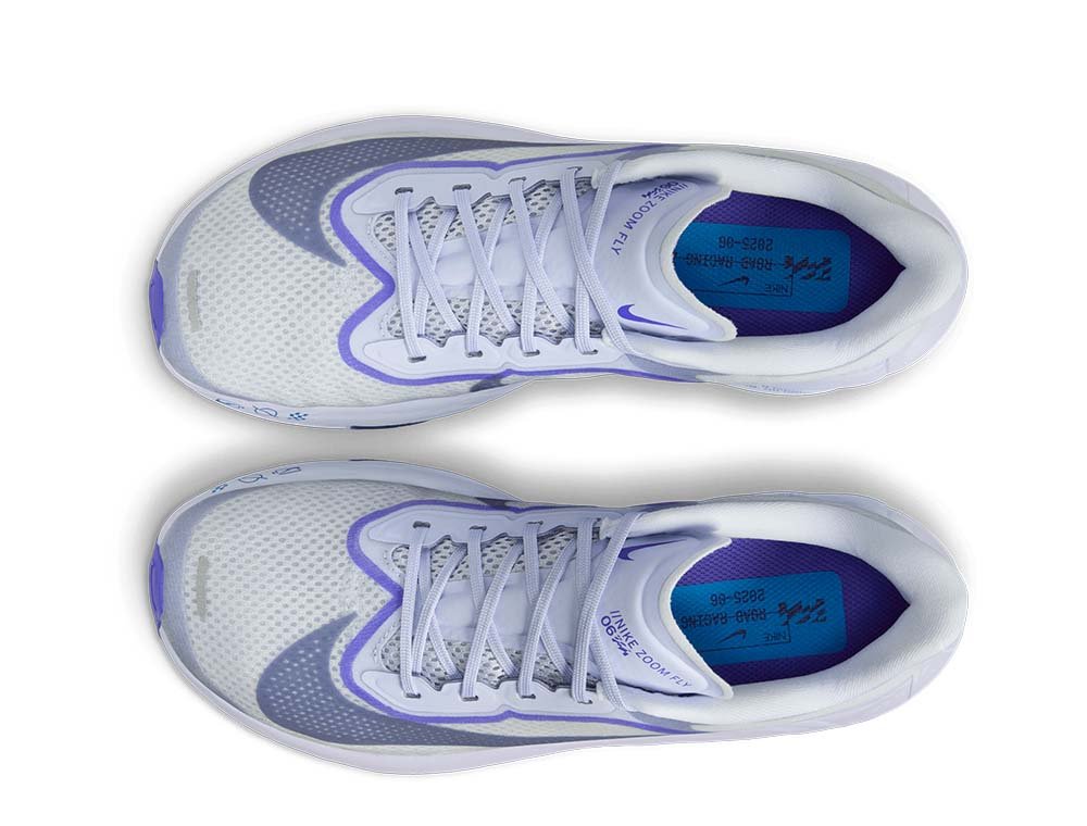 Nike Zoom Fly 6 W Biało-Fioletowe