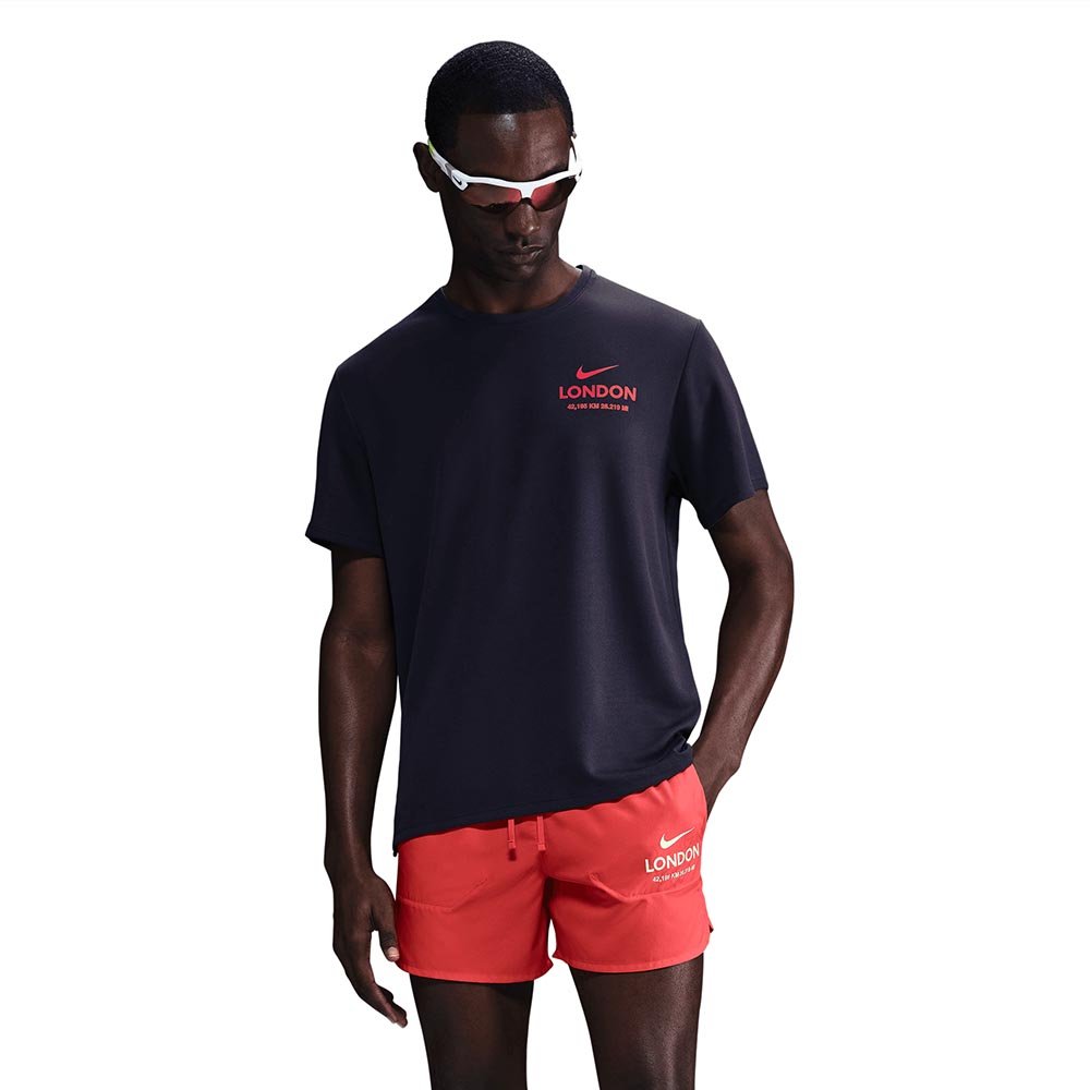 Koszulka Nike City Mrth Miler Tee M Fioletowa