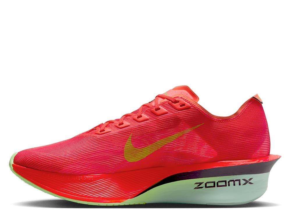 Buty Nike ZoomX Vaporfly Next% 4 M Czerwono-Limonkowe