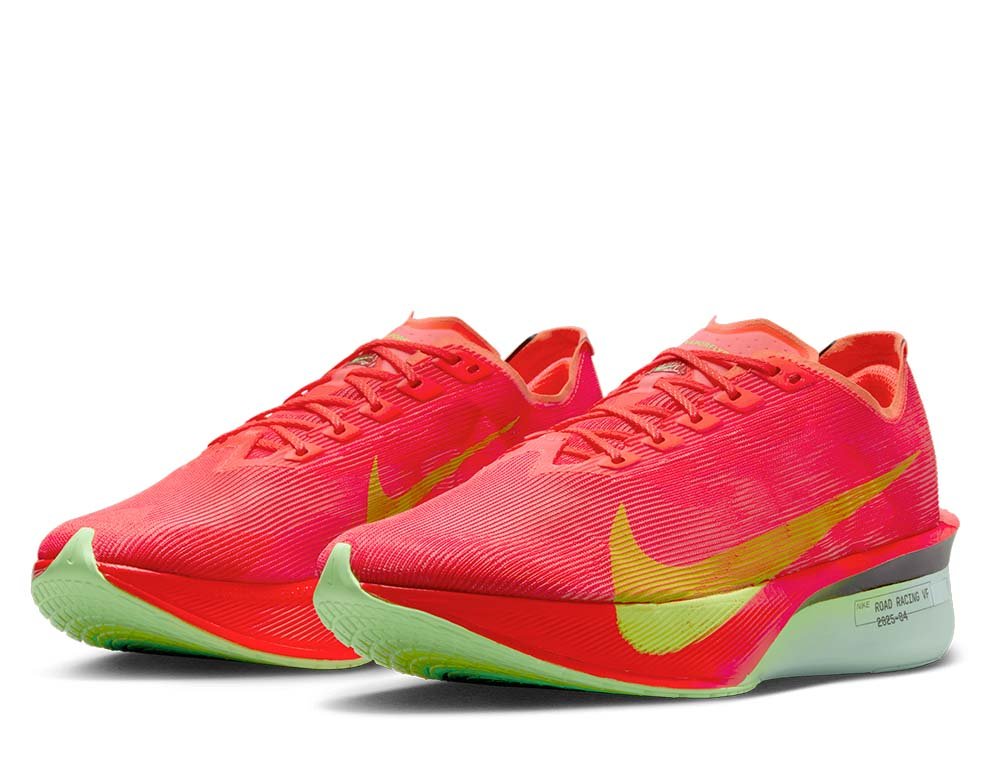Buty Nike ZoomX Vaporfly Next% 4 M Czerwono-Limonkowe