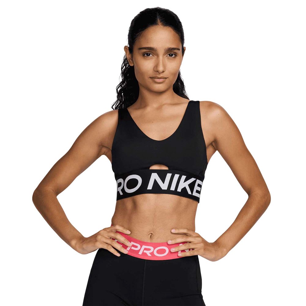 Stanik Nike Pro Indy Plunge W Czarny