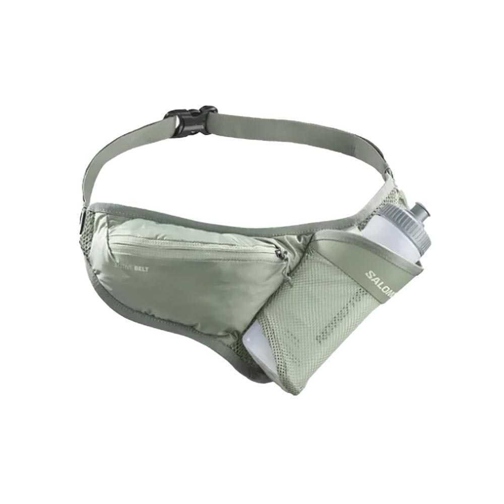 Pas do biegania Salomon Active Belt 3D Bottle Belt U Szary