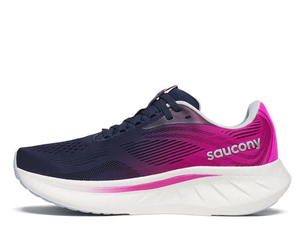 Buty Saucony Ride 18 W Granatowo-Różowe