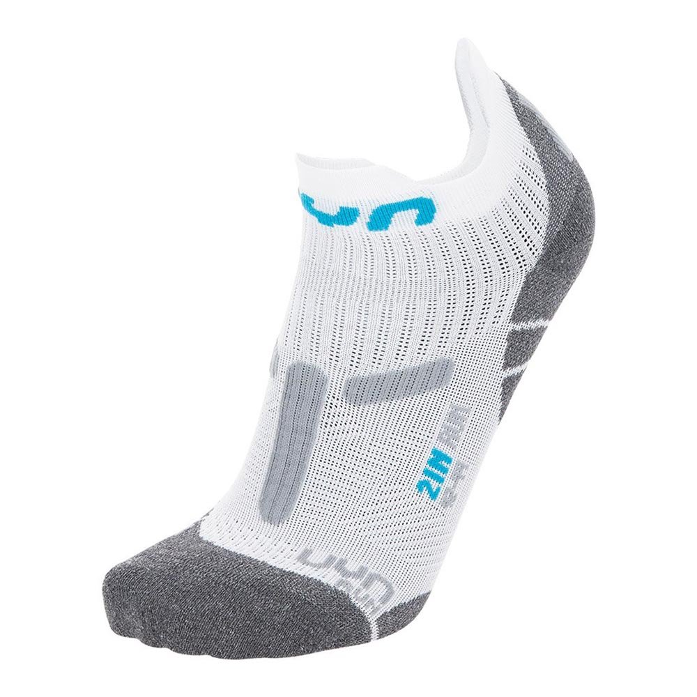 Skarpety UYN Man Run 2IN Socks M Biało-Szare