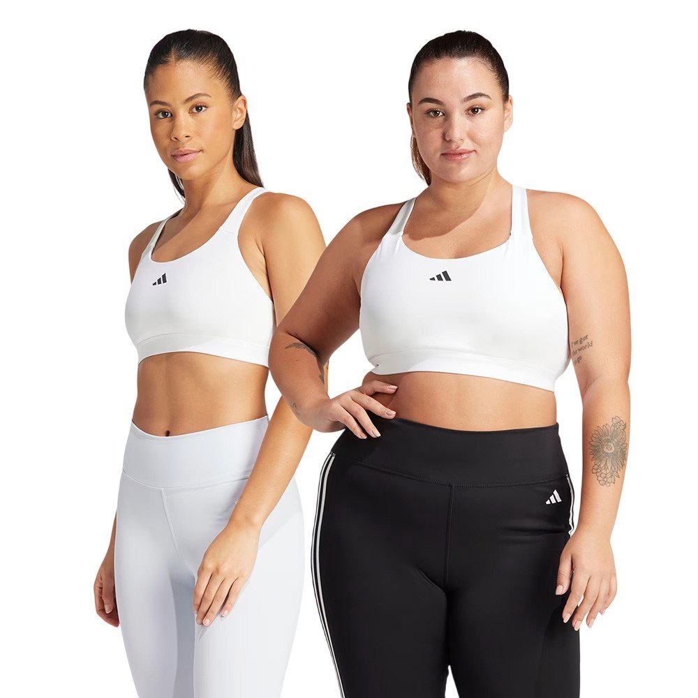 Stanik adidas W Biały