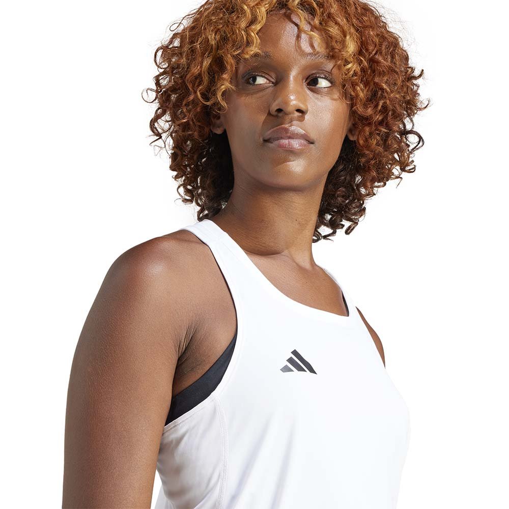 Koszulka adidas Adizero Tank W Biała