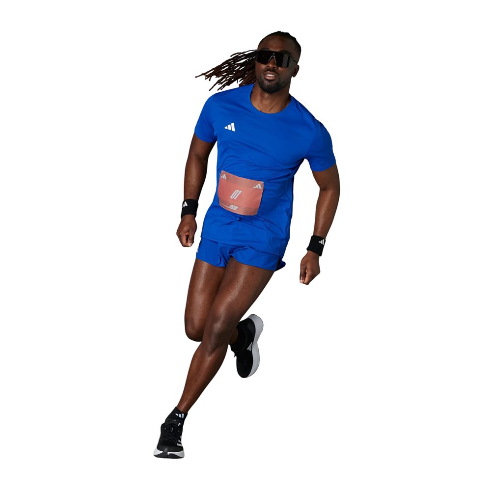 Spodenki adidas Adizero Short M Niebieskie