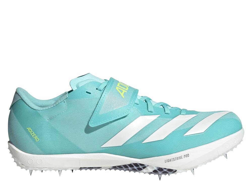 Buty adidas Adizero High Jump U Błękitno-Białe