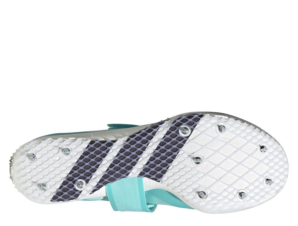 Buty adidas Adizero High Jump U Błękitno-Białe
