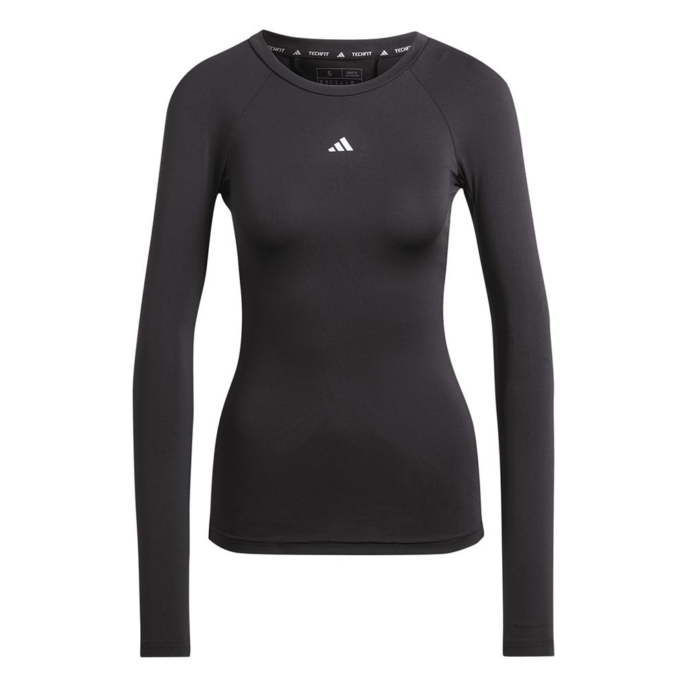 Koszulka adidas Techfit Longsleeve Tee W Czarna