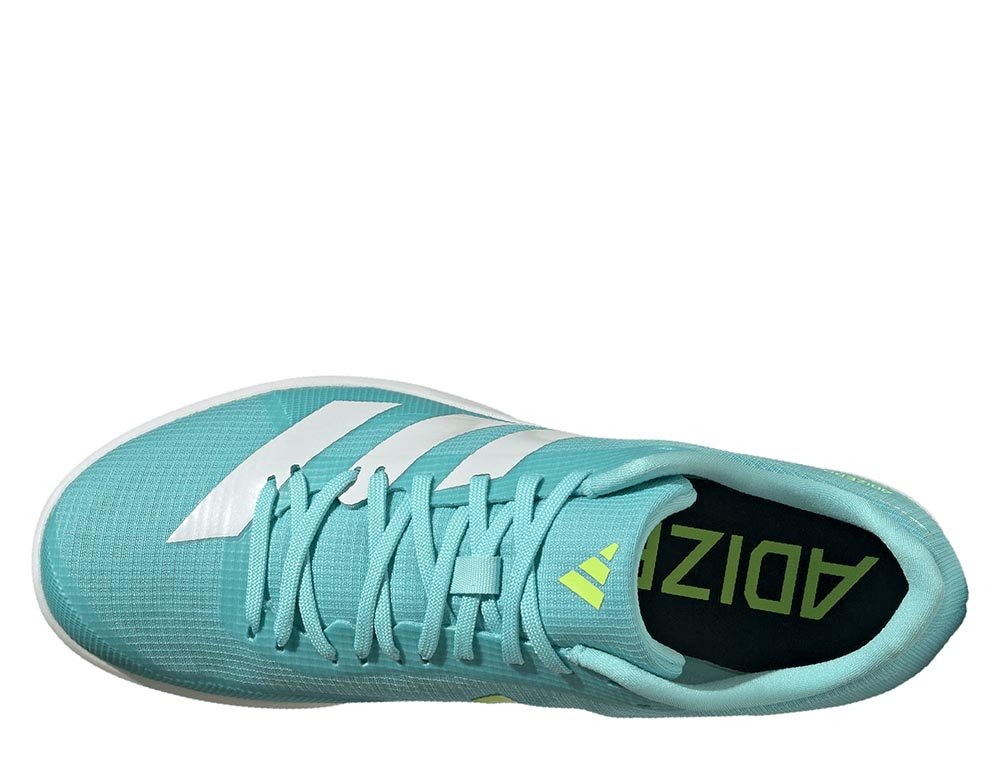 Kolce do biegania adidas Adizero Long Jump U Błękitno-Białe