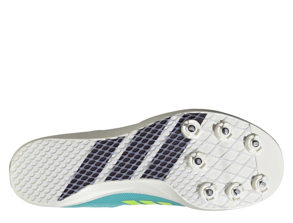 Kolce do biegania adidas Adizero Long Jump U Błękitno-Białe